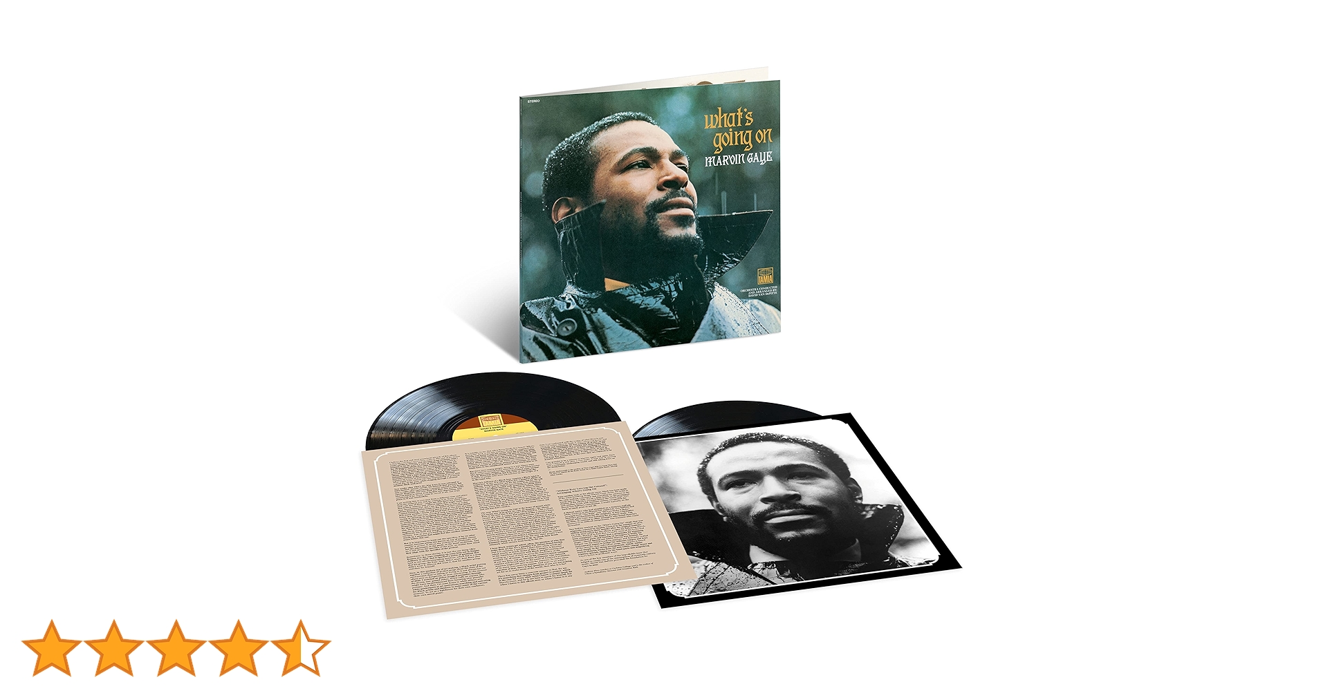 Marvin Gaye 『What's Going On』 50周年 LP2枚組 MARVIN GAYE WHAT'S GOING ON – 50TH ANNIVERSARY 2LP EDITION